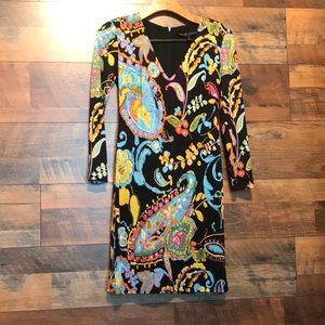 Ralph Lauren paisley design dress